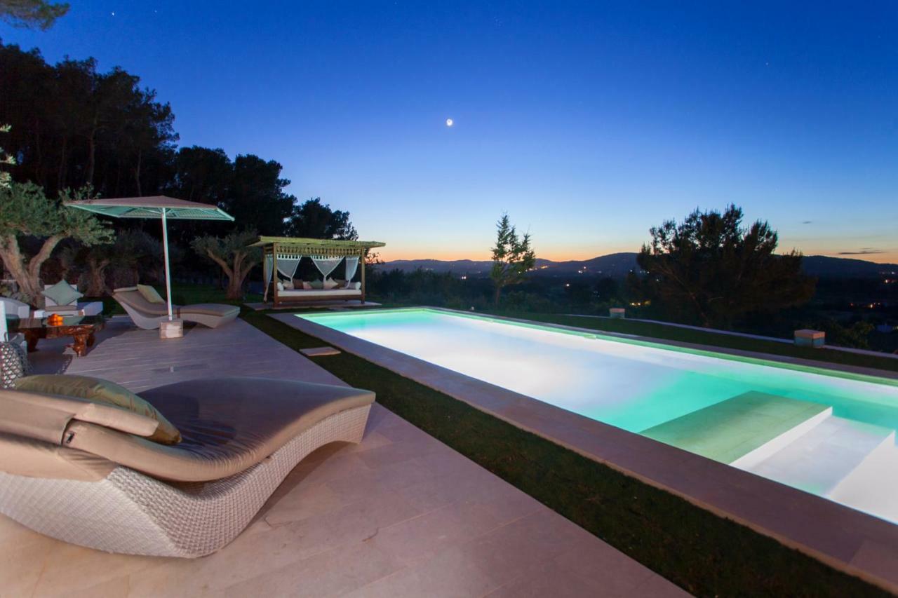 Ibiza Luxury Villa Santa Eularia des Riu Eksteriør bilde
